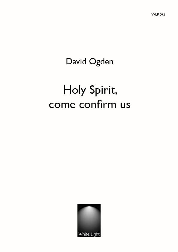 Holy Spirit come confirm us