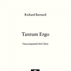 Tantum Ergo - Richard Barnard